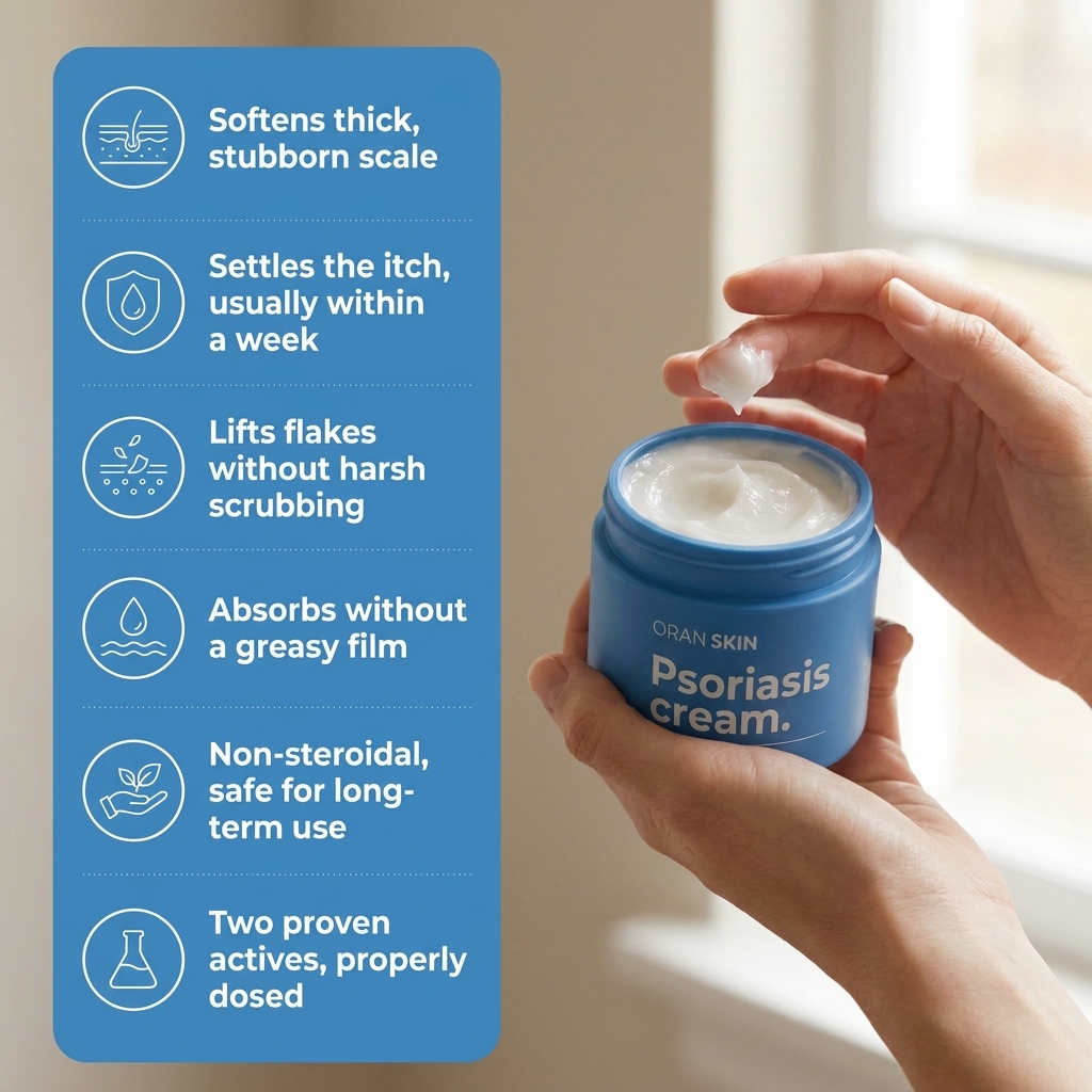 Coal Tar Psoriasis Repair Cream - Oran Skin