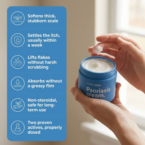 Coal Tar Psoriasis Repair Cream - Oran Skin