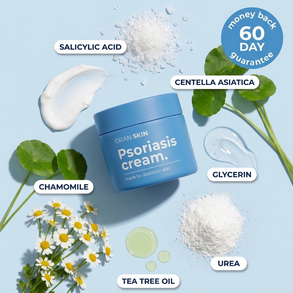 Coal Tar Psoriasis Repair Cream - Oran Skin